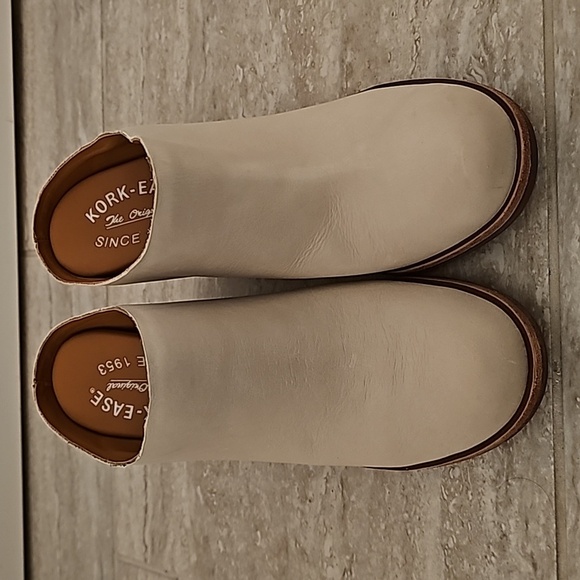 Kork-Ease Challis Natural Nude/Cream Clog sz 6 - Picture 2 of 11